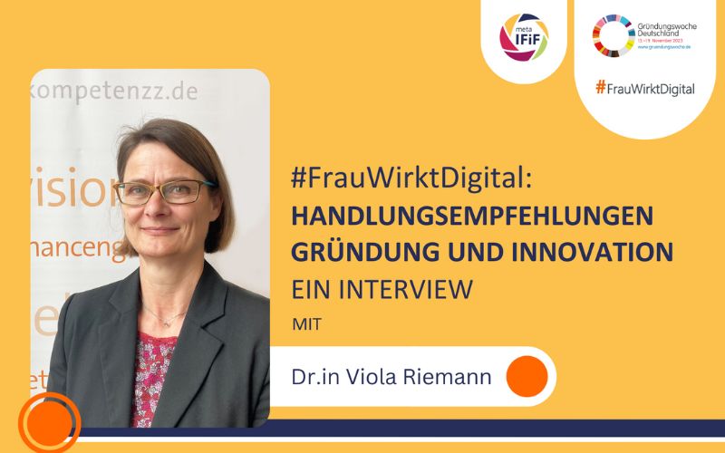Interview mit Dr.in Viola Riemann von #FrauWirktDigital